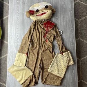 Disguise kids Stitch Monkey Costume size M 7-8